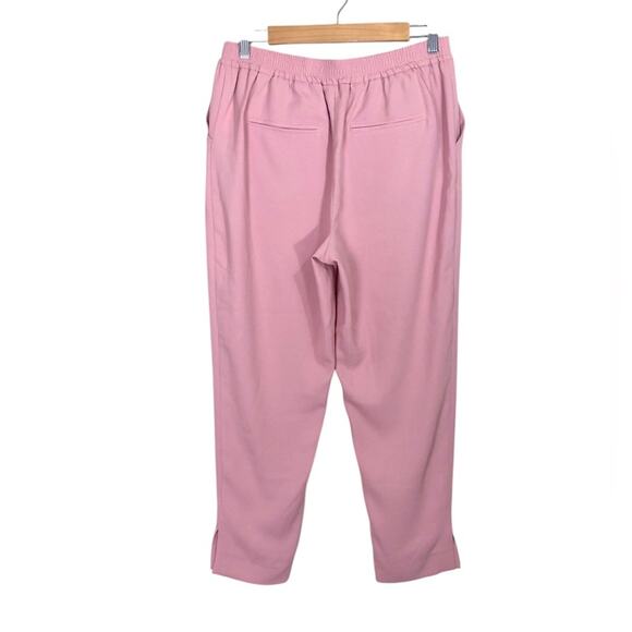 Anthropologie The Essential Pull-On Trouser Ankle Pant Rose Pink Size Small - Picture 4 of 6